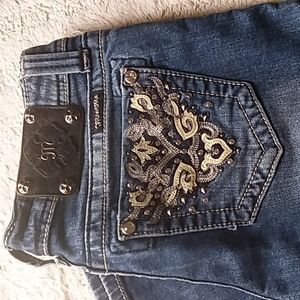Miss Me jeans size 27 Straight leg
